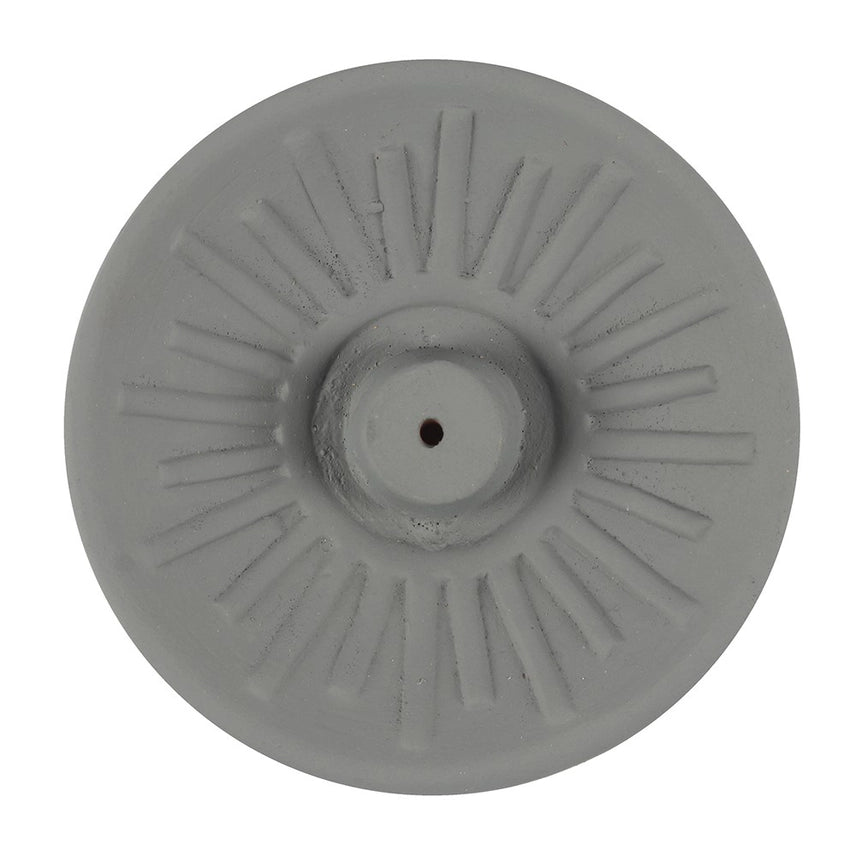 Wierookhouder energy terracotta - blauw grijs