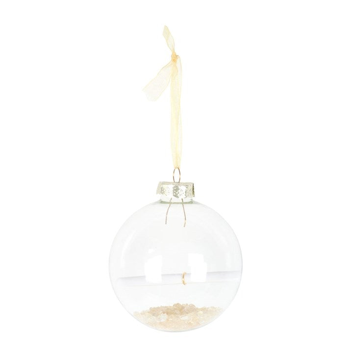 Citrien manifestatie kerstbal kit