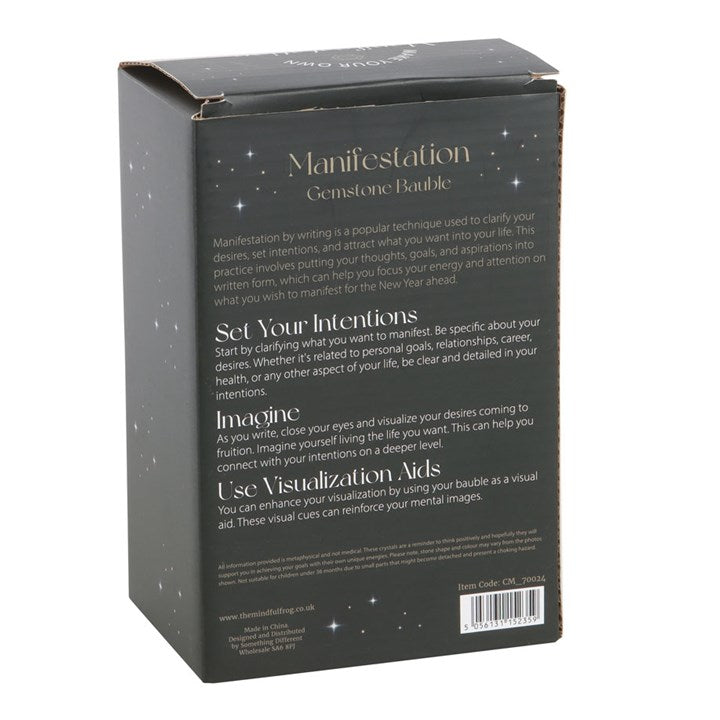 Citrien manifestatie kerstbal kit