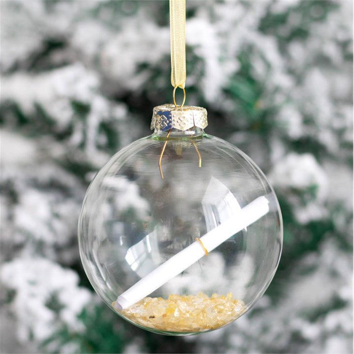Citrien manifestatie kerstbal kit