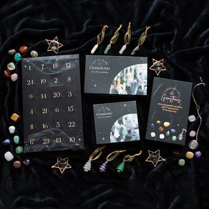 Edelstenen adventskalender - 24 dagen - The Mindfulshop