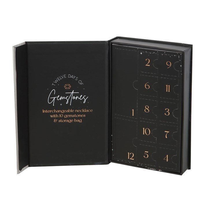 Edelstenen ketting adventskalender - 12 dagen