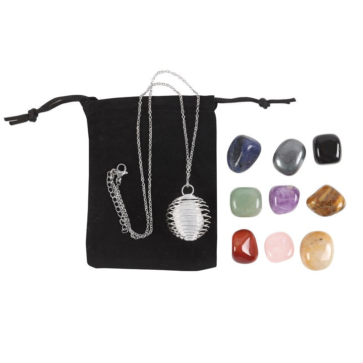 Edelstenen ketting adventskalender - 12 dagen