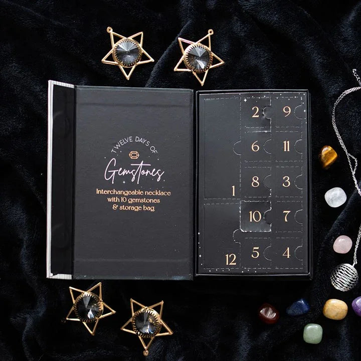 Edelstenen ketting adventskalender - 12 dagen - The Mindfulshop