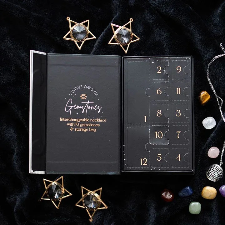 Edelstenen ketting adventskalender - 12 dagen - The Mindfulshop