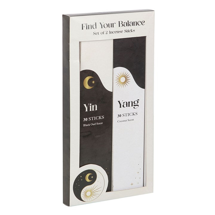 Wierook set yin gang - black oud en kokos - set van 2