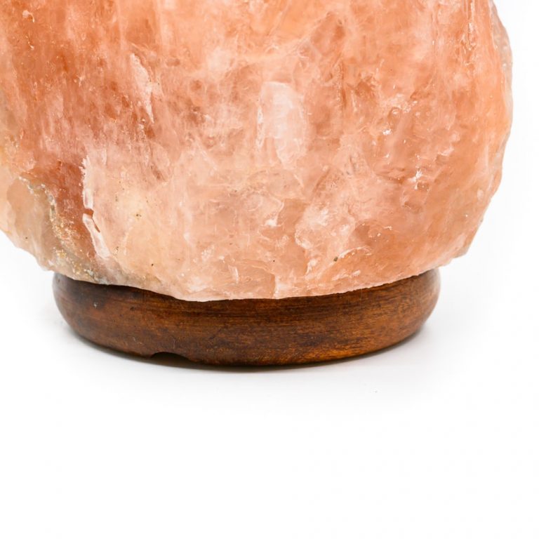 Himalaya zoutlamp M (2-3 kg) met snoer - oranje