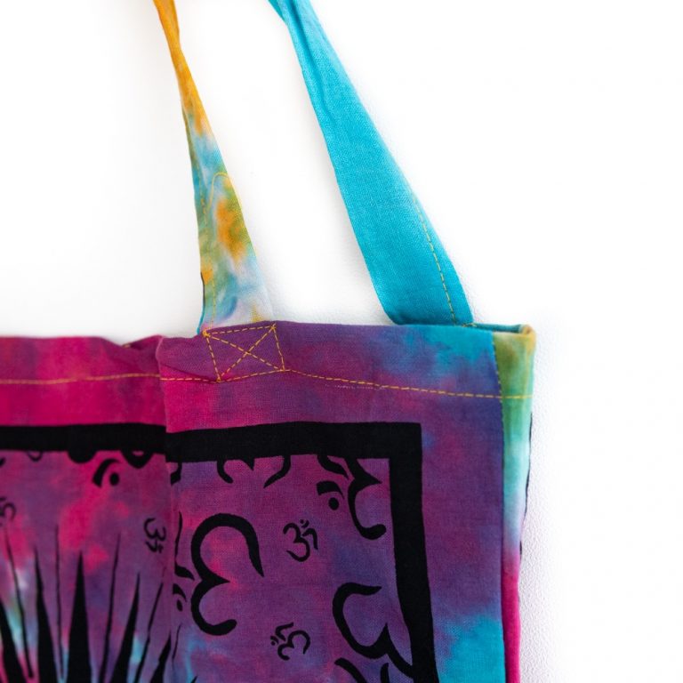 Tote bag katoen – OHM Kleurrijk