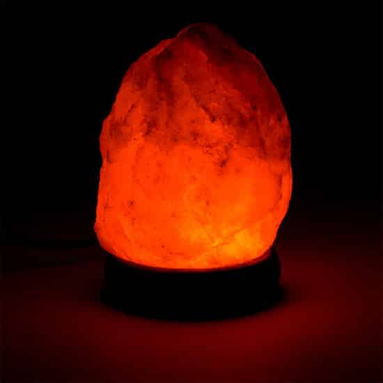 Himalaya zoutlamp mini USB (600 gram) - oranje