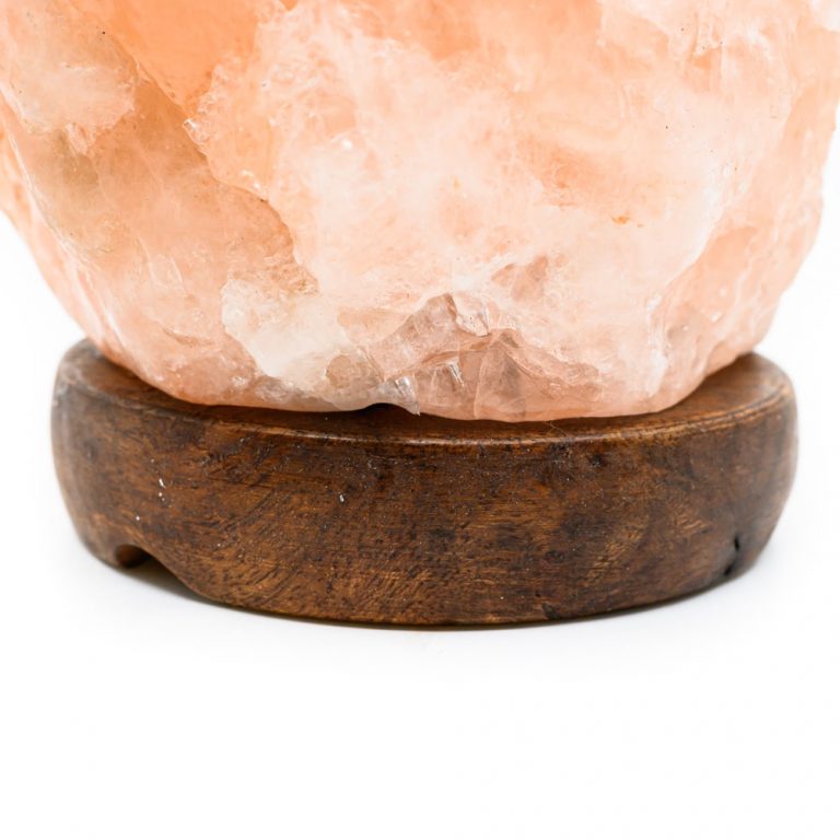 Himalaya zoutlamp S (1-2 kg) met snoer - oranje
