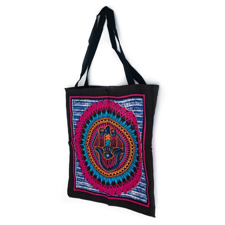 Tote bag katoen – Hamsa Hand