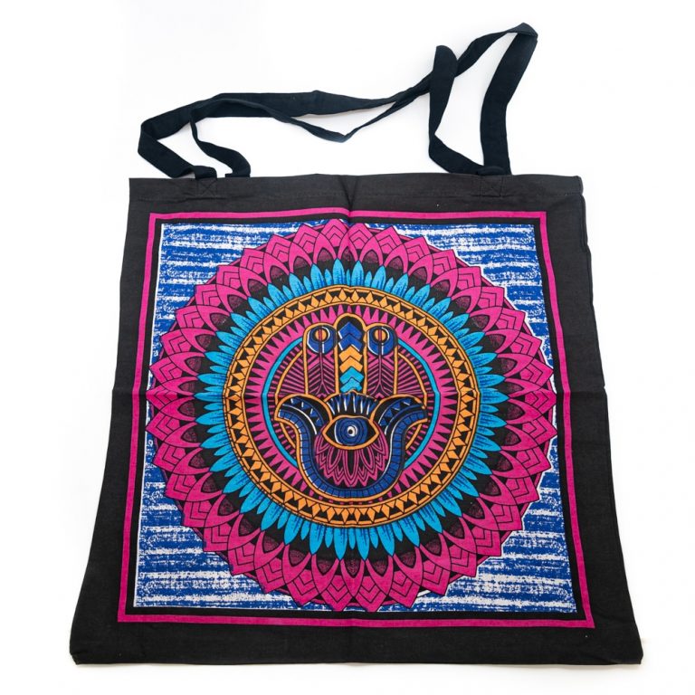 Tote bag katoen – Hamsa Hand