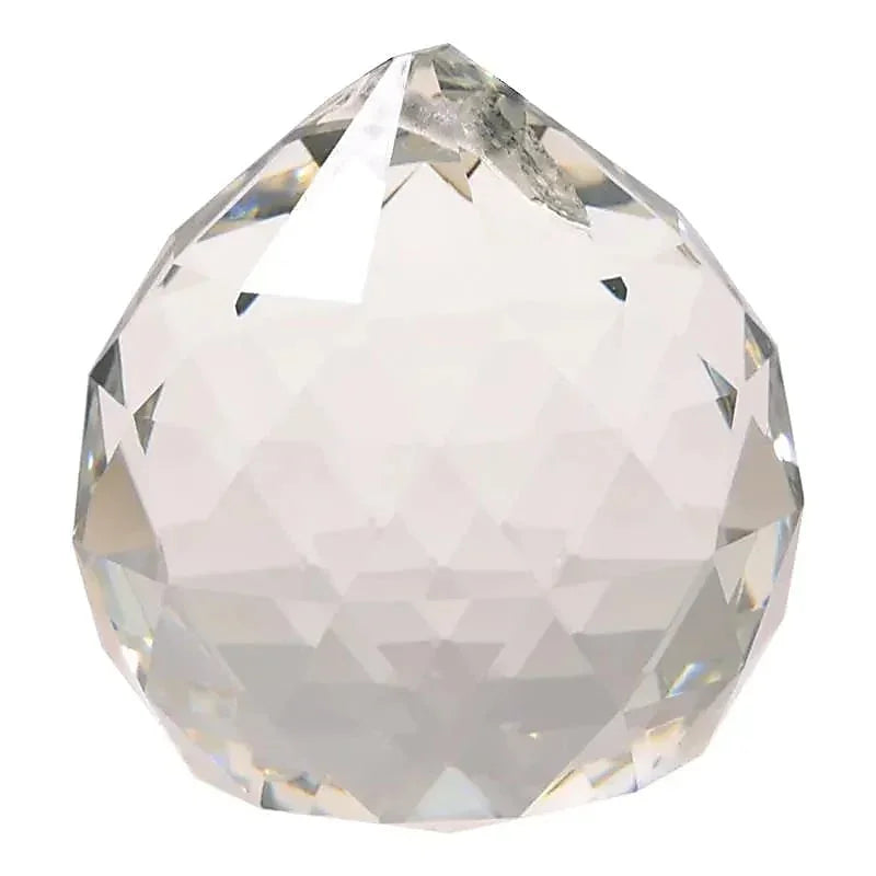 Regenboogkristal raamhanger bol transparant - Mindfulshop - transparant