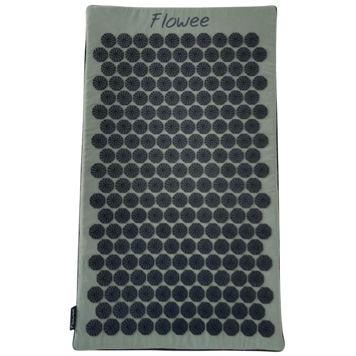 Spijkermat Eco - Flowee  - groen / grijs