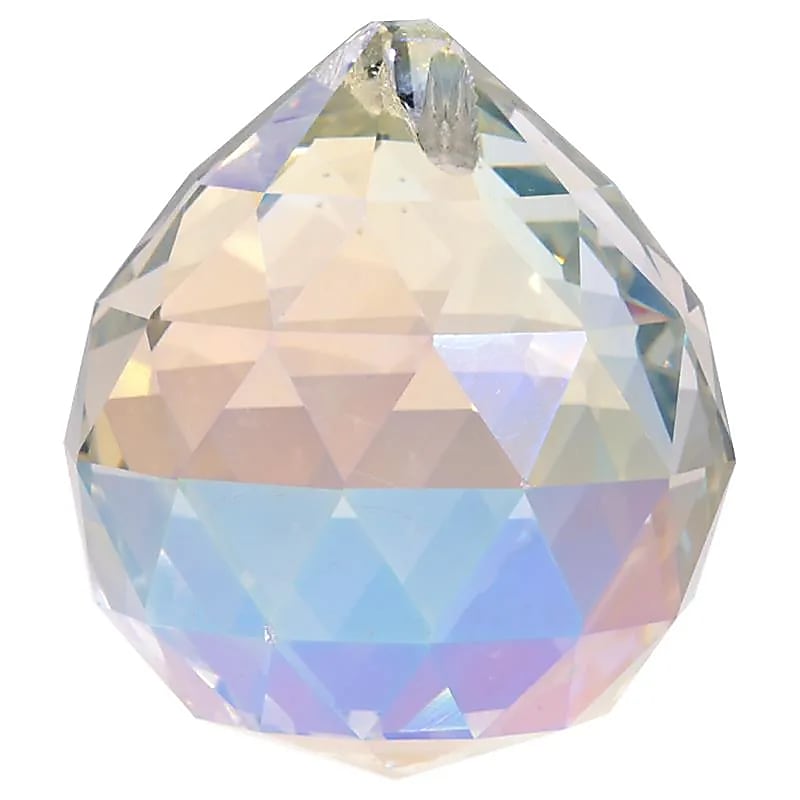 Regenboogkristal raamhanger bol parelmoer - Mindfulshop - parelmoer