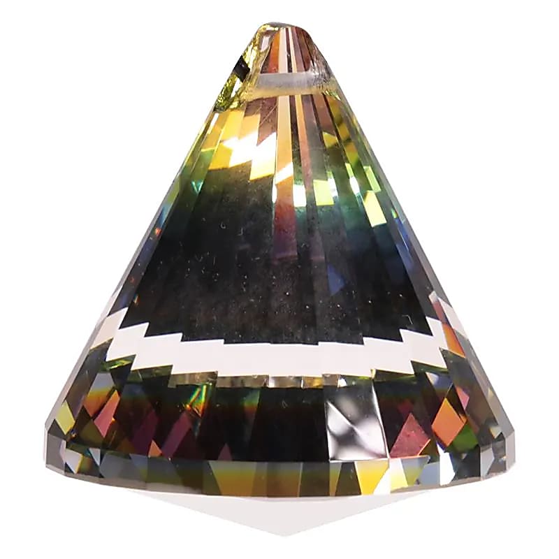 Regenboogkristal raamhanger kegel multicolor - Mindfulshop - multicolor