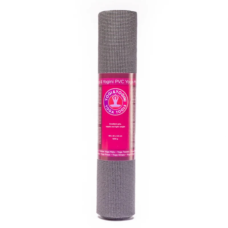 Yogamat 5 mm - Yogi & Yogini - zwart