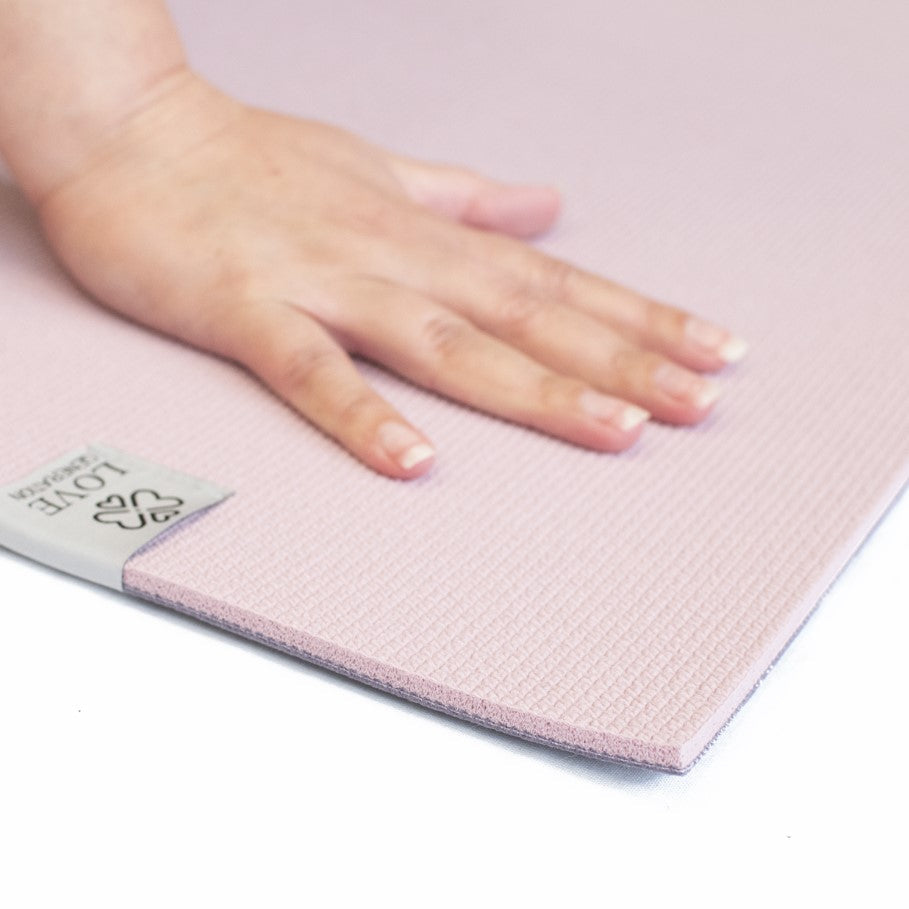 Yogamat premium 6 mm - Love Generation - enchanting pink