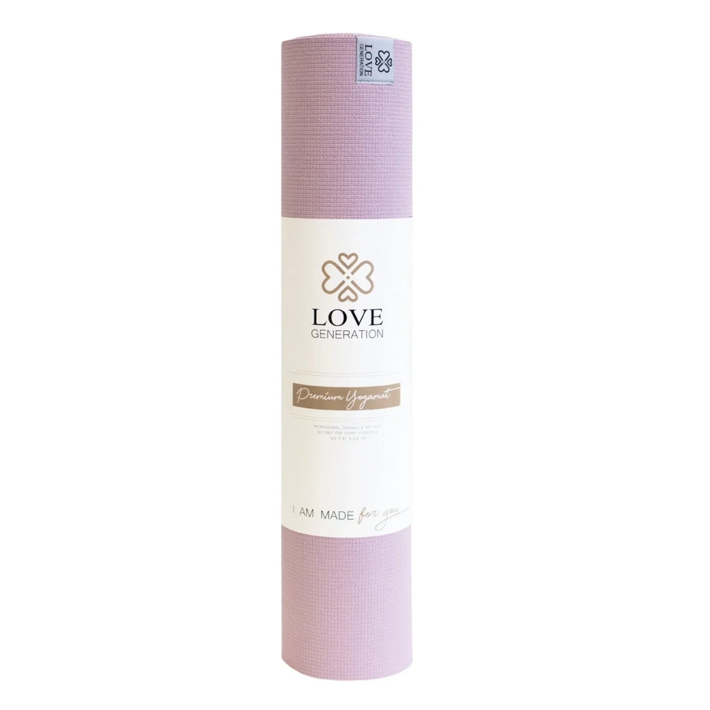Yogamat premium 6 mm - Love Generation - enchanting pink