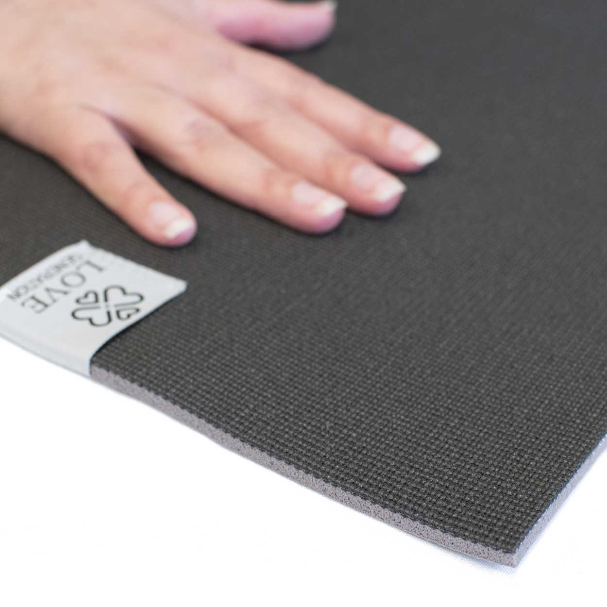 Yogamat premium 6 mm - Love Generation - diamond black