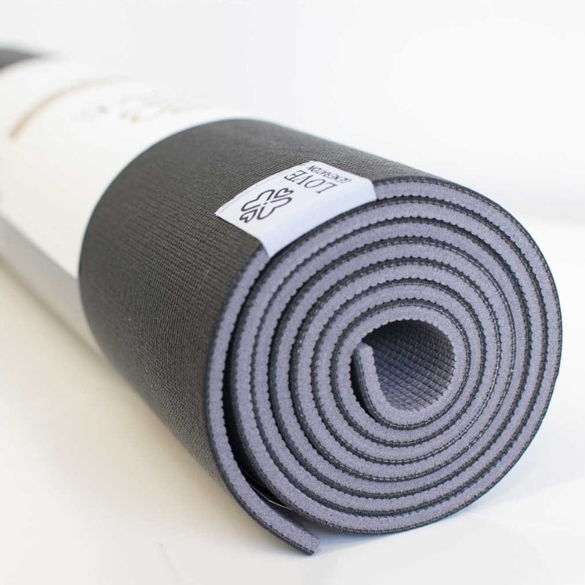 Yogamat premium 6 mm - Love Generation - diamond black