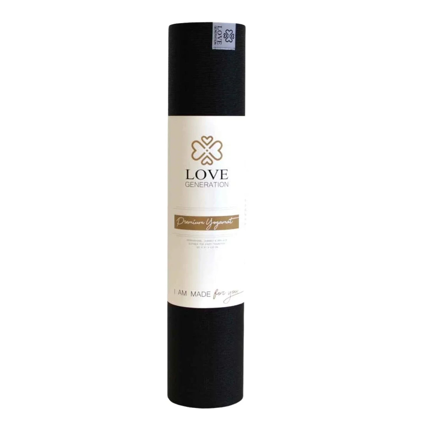 Yogamat premium 6 mm - Love Generation - diamond black