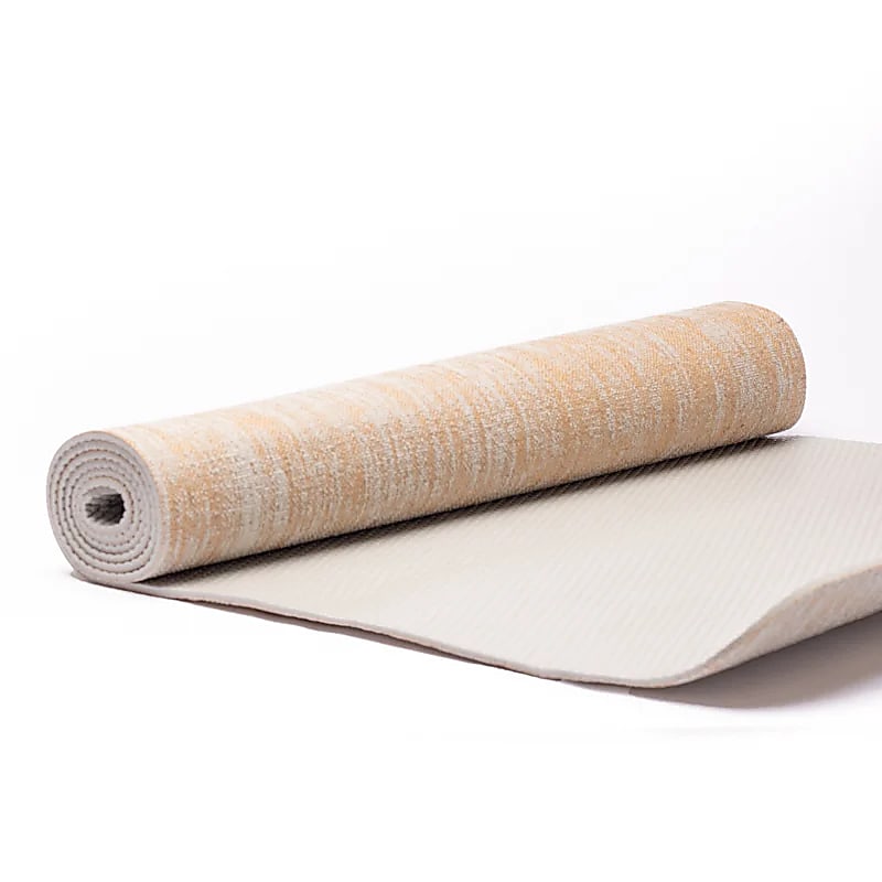 Yogamat jute 5 mm - Yogi & Yogini - jute grijs
