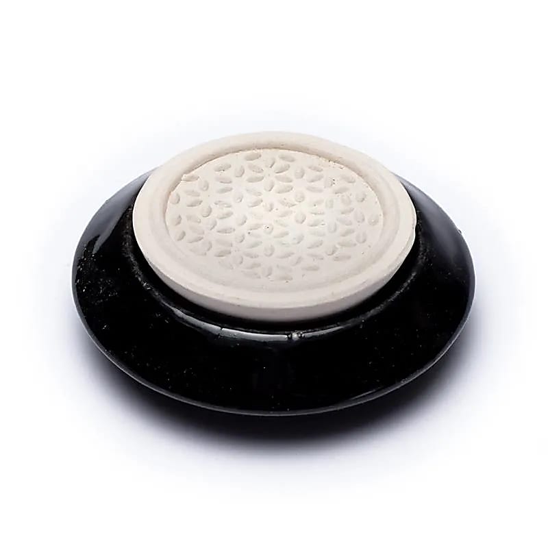 Geursteen bloem des levens - Mindfulshop - zwart