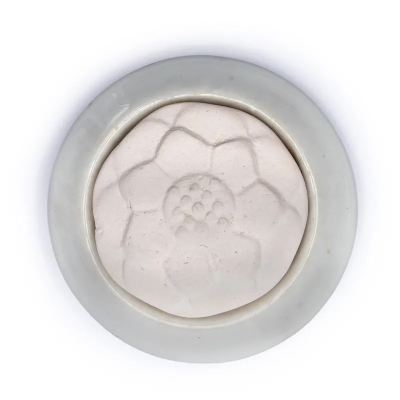 Geursteen lotus - Mindfulshop - wit