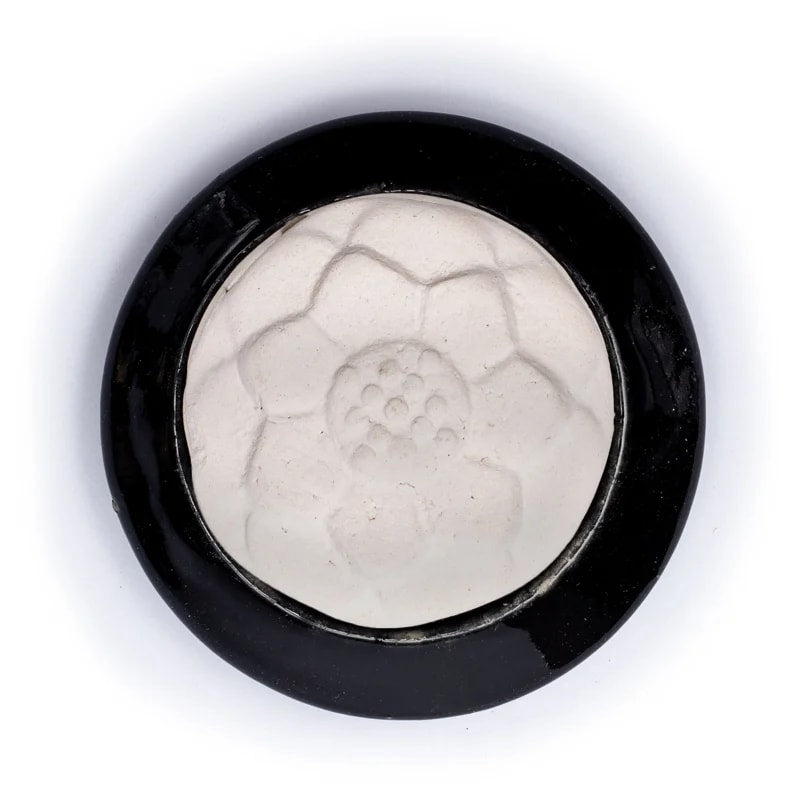 Geursteen lotus - Mindfulshop - zwart