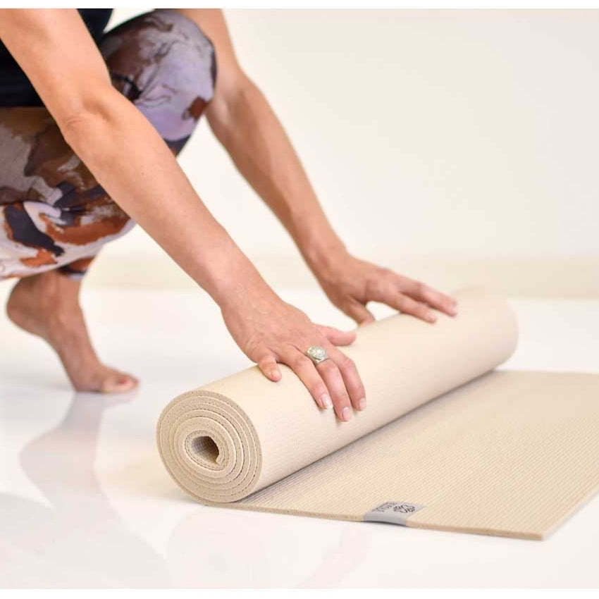 Yogamat extra dik 6 mm - Love Generation - zand