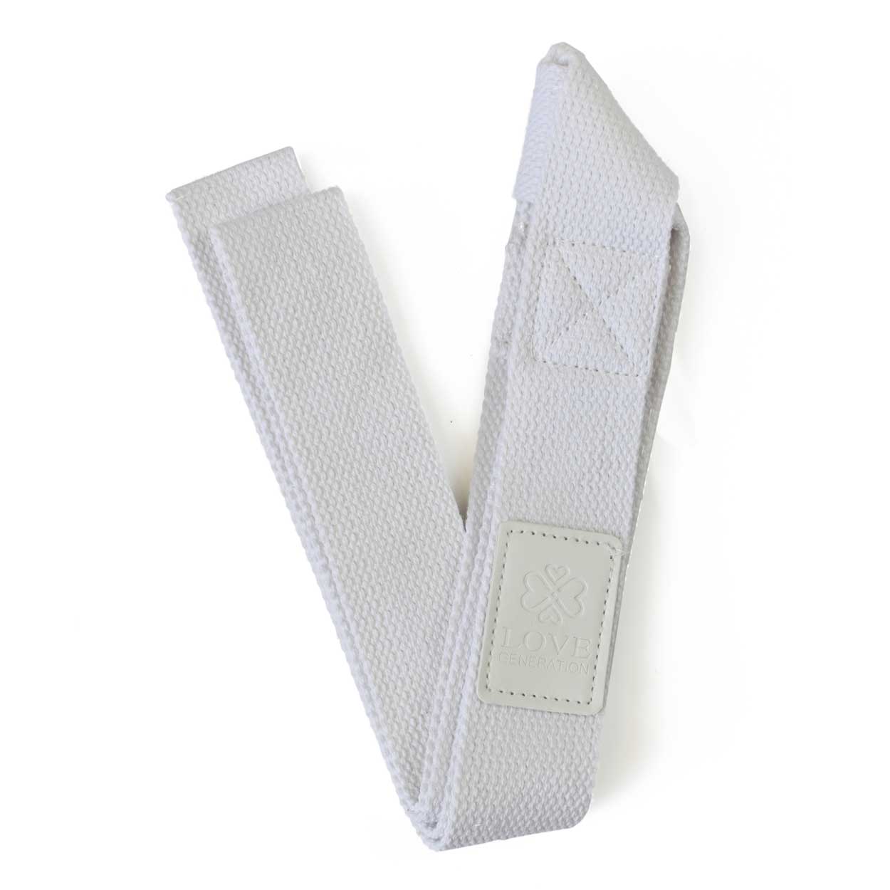 Yogamat draagriem - Love Generation - wonderful white