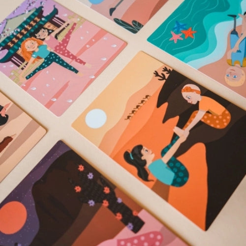 Yogakaarten voor kinderen partner deck- IMYOGI