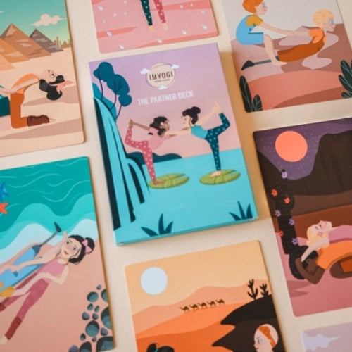 Yogakaarten voor kinderen partner deck- IMYOGI