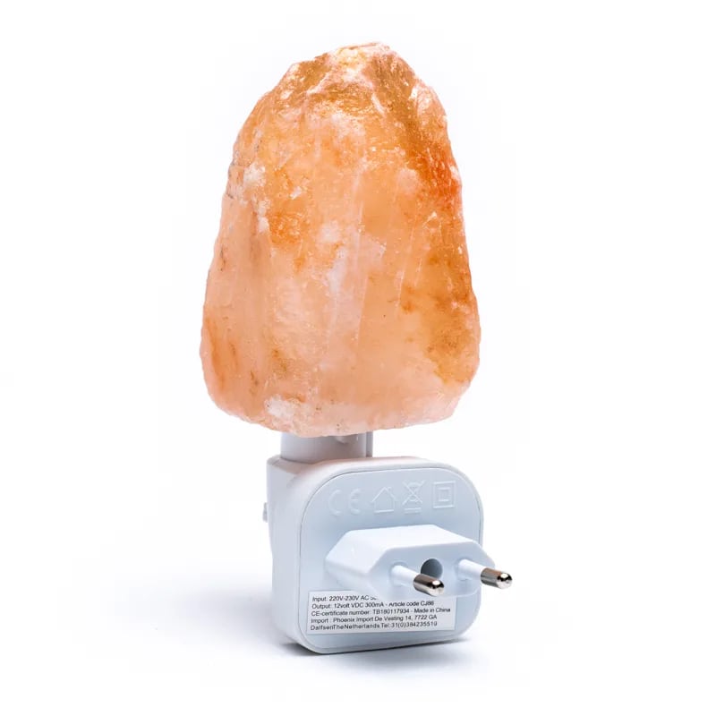 Zoutlamp nachtlampje - Mindfulshop - oranje