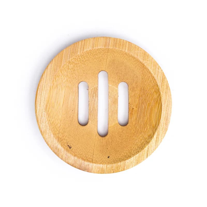 Zeephouder bamboe rond - Mindfulshop - naturel