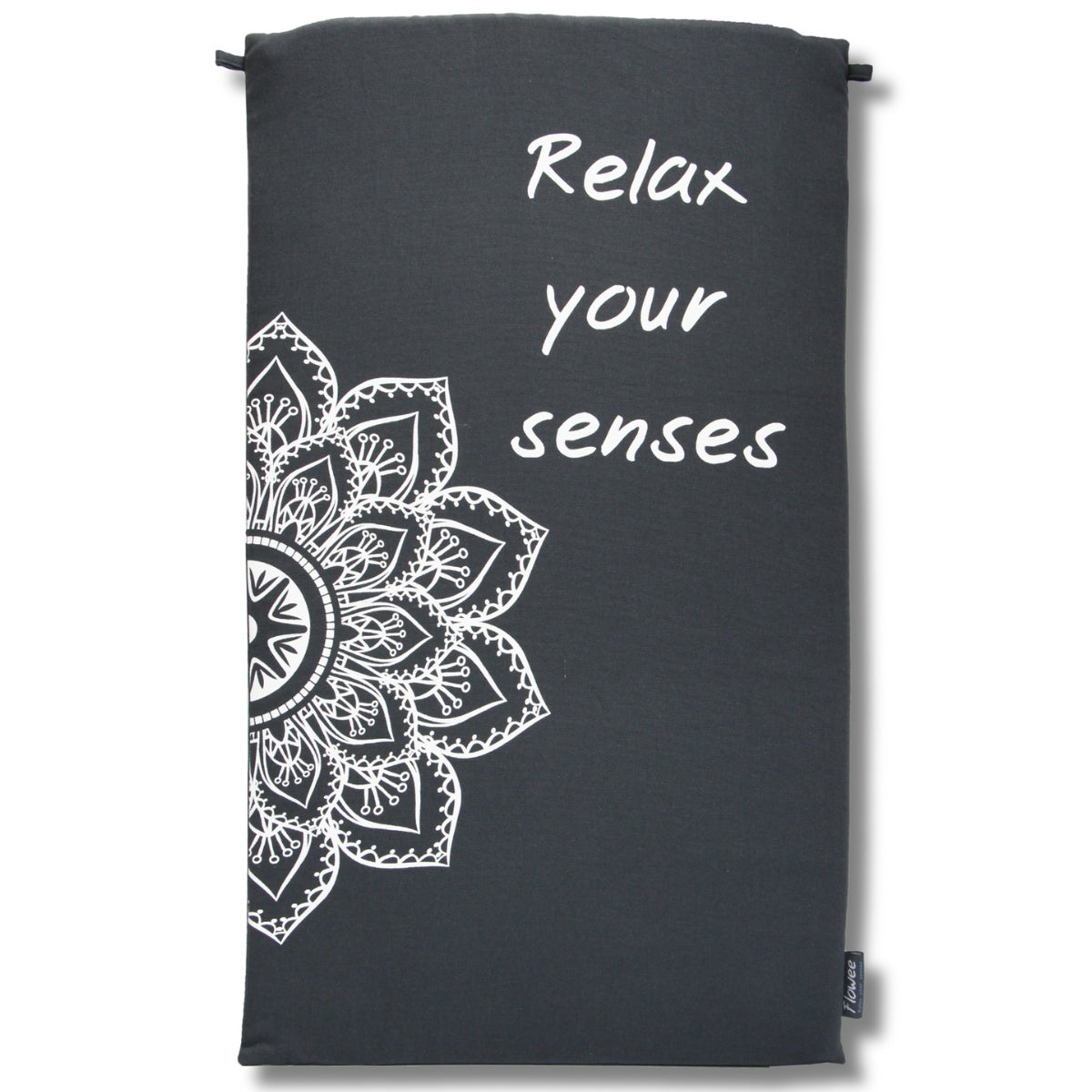 Spijkermat - Flowee  - grijs / zeegroen