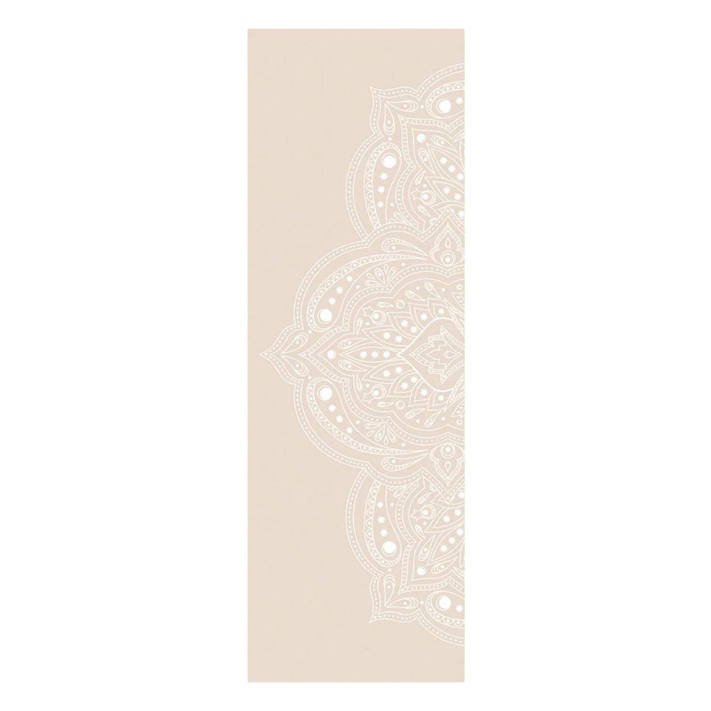 Yogamat Mystical print extra dik 6 mm - Love Generation - zand