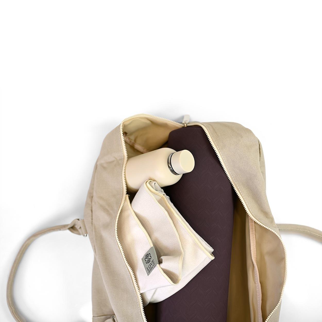 Yogatas extra groot - Love Generation - zand