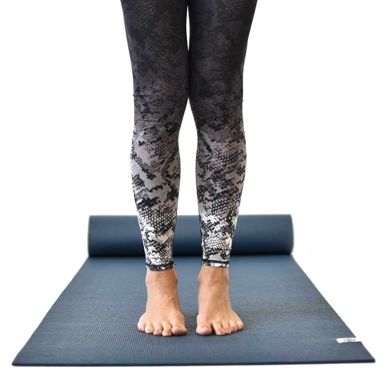 Yogamat extra lang en dik 6 mm - Love Generation - donkerblauw