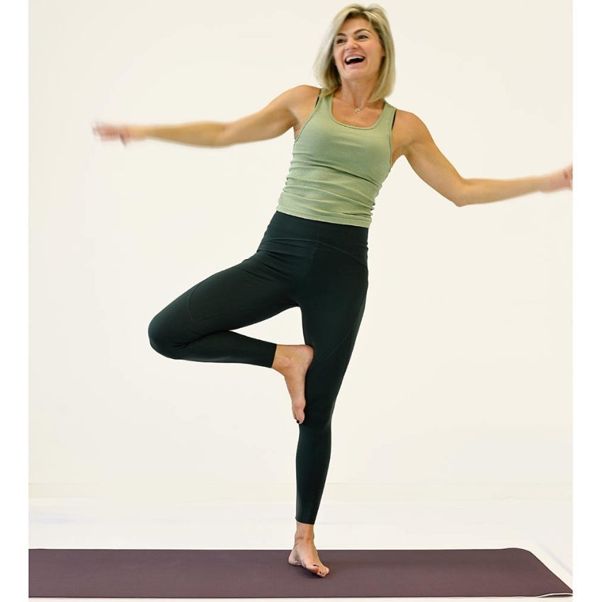 Yogamat superior TPE Eco 6 mm - Love Generation - passionate purple