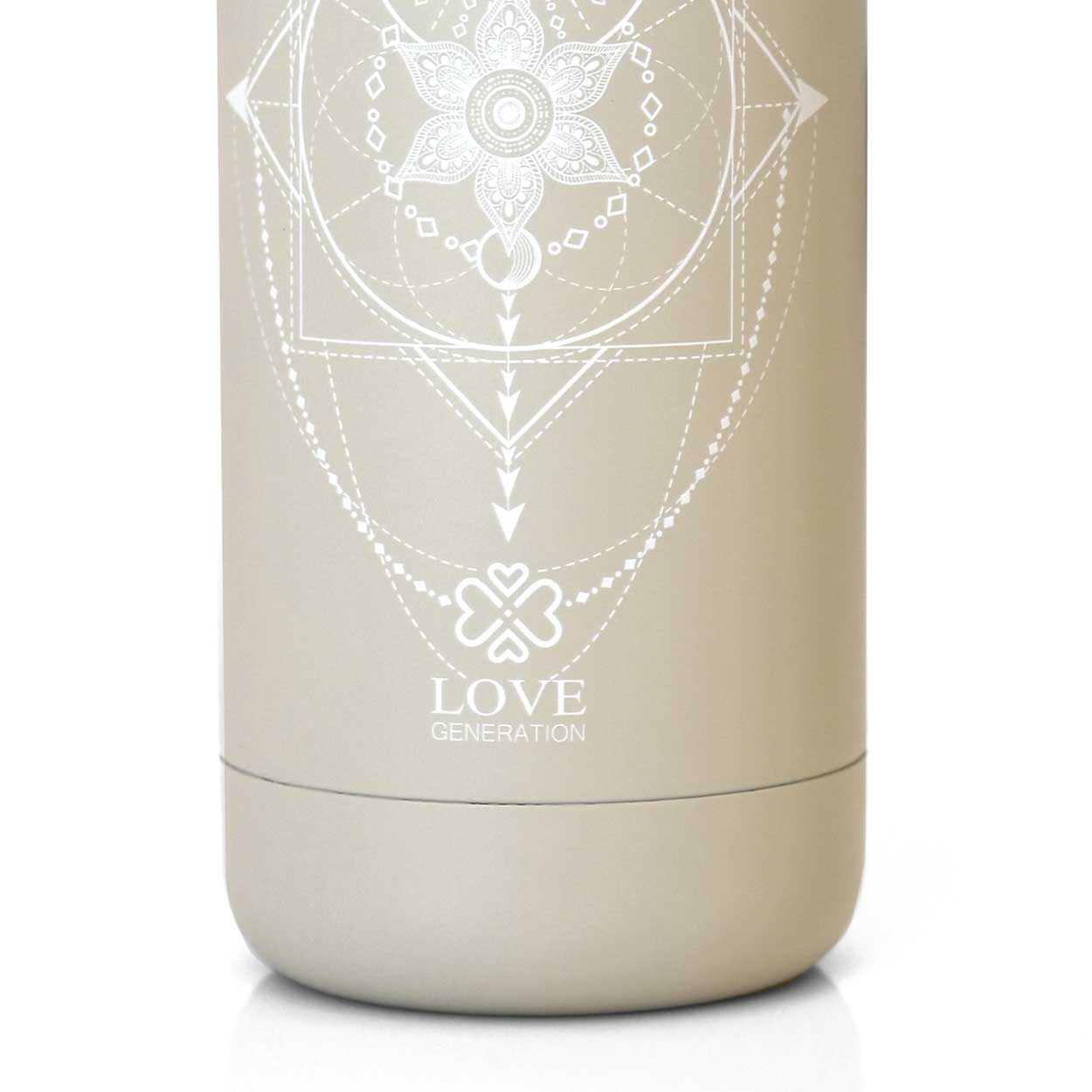 Waterfles thermos 500 ml geometry - Love Generation - sacred