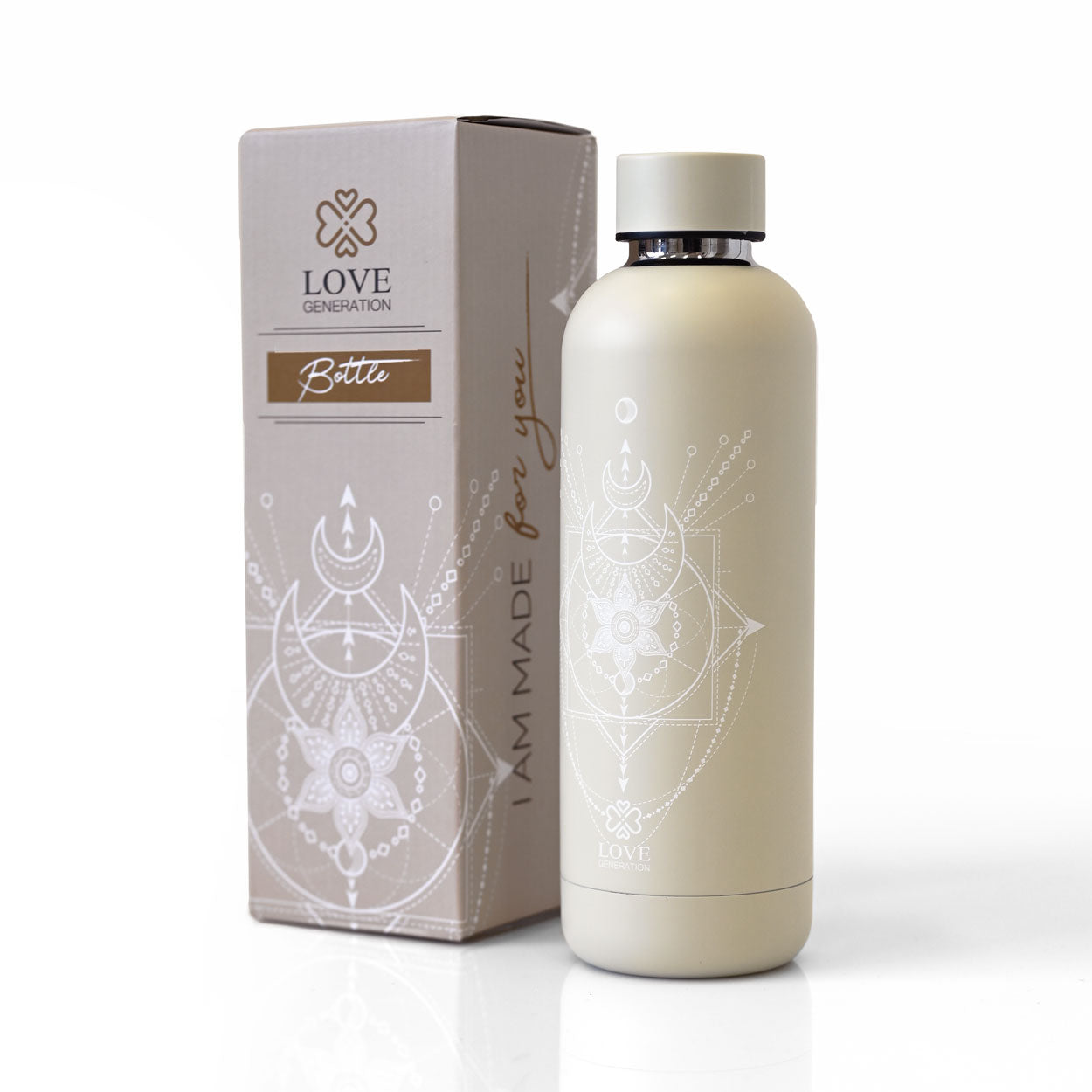 Waterfles thermos 500 ml geometry - Love Generation - sacred