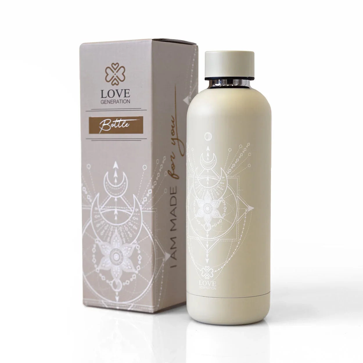 Waterfles thermos 500 ml geometry - Love Generation - sacred