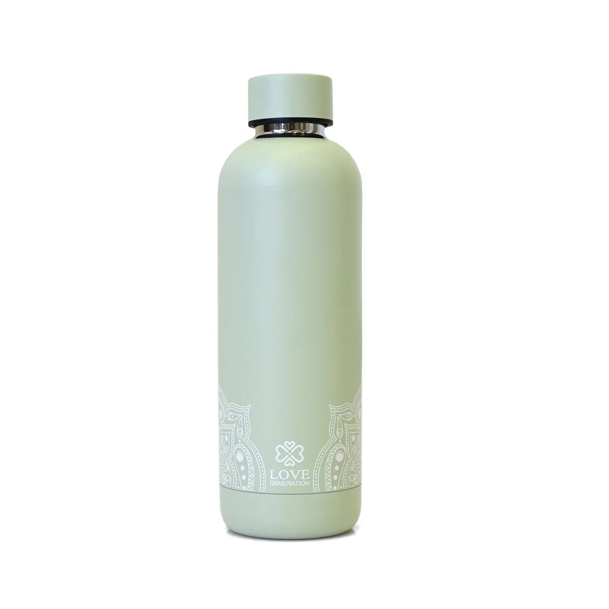 Waterfles thermos 500 ml mystical - Love Generation - sage - The Mindfulshop