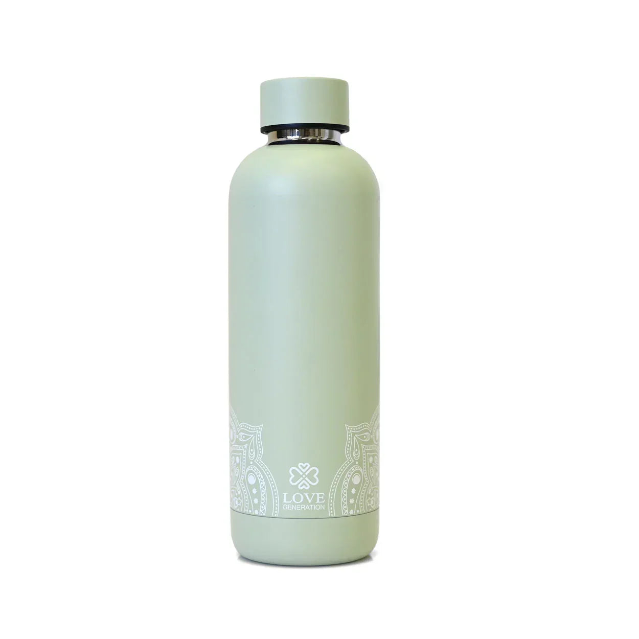 Waterfles thermos 500 ml mystical - Love Generation - sage - The Mindfulshop