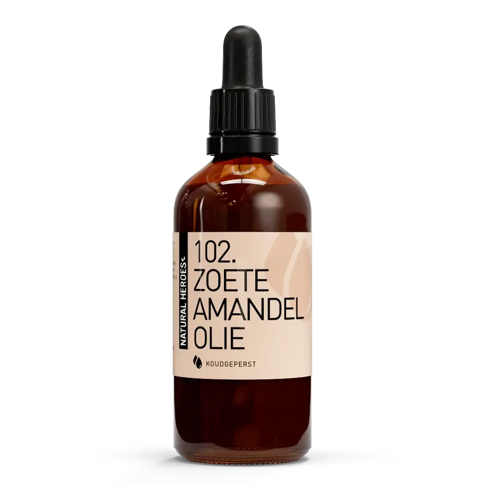 Zoete amandelolie (koudgeperst) - Natural Heroes