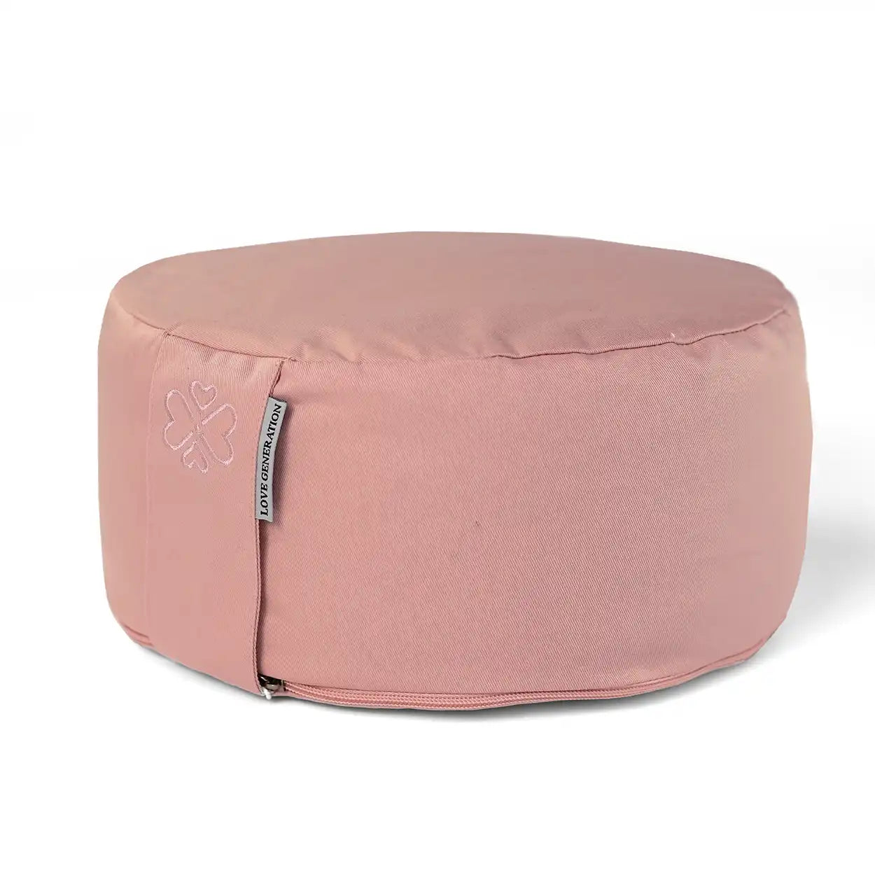 Meditatiekussen rond - Love Generation - roze