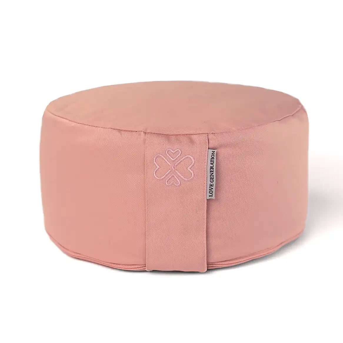Meditatiekussen rond - Love Generation - roze