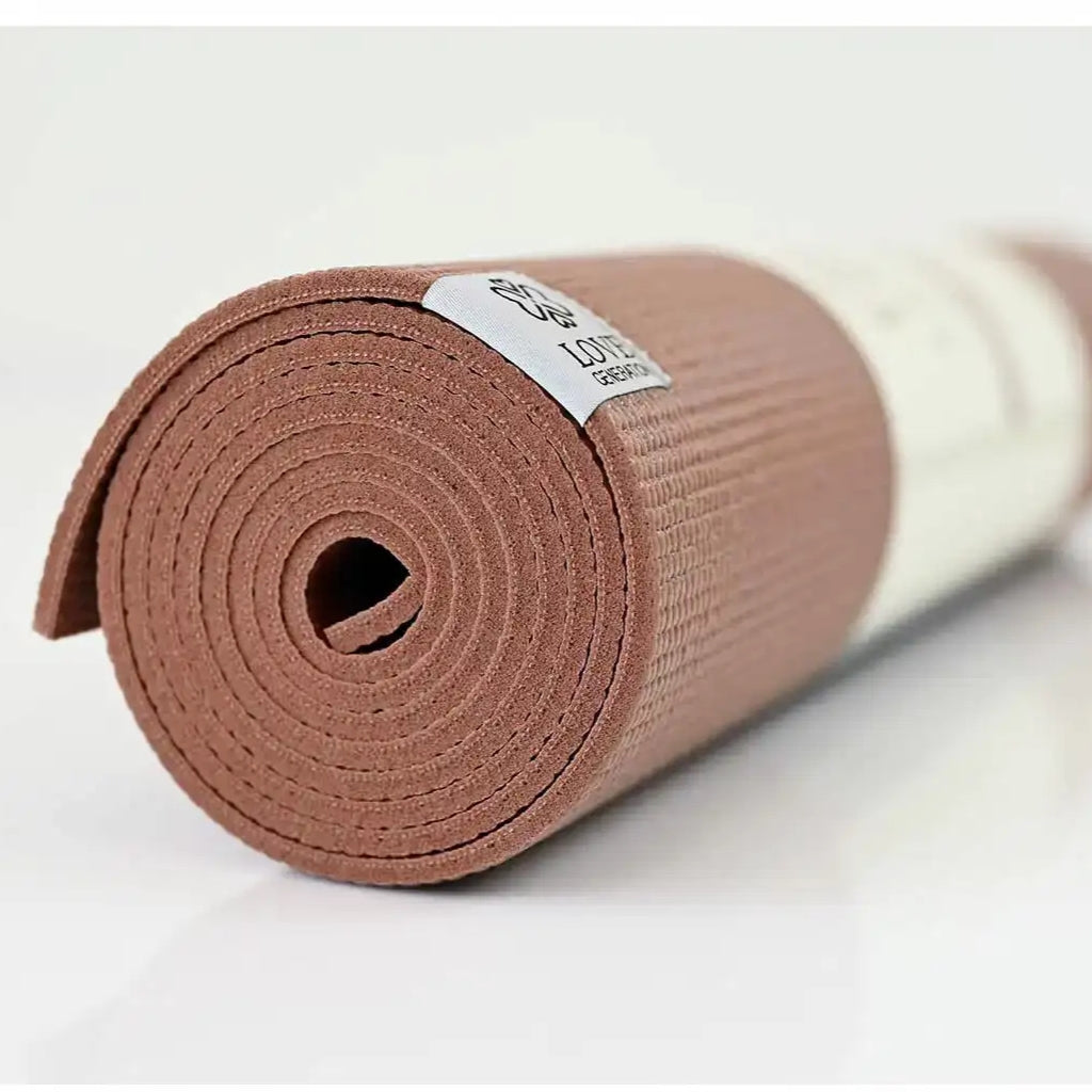 Yogamat extra dik 6 mm - Love Generation - earth